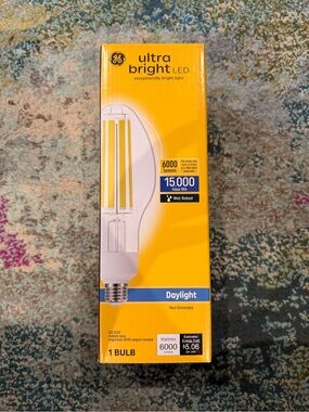 GE Ultra Bright LED ED 28 Light Bulb